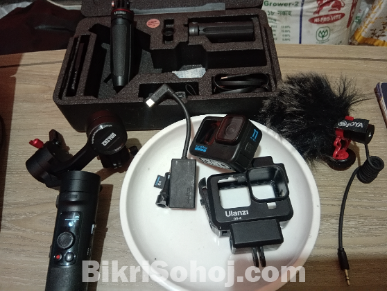 Go Pro 11 and Zhiyun Gimbal
